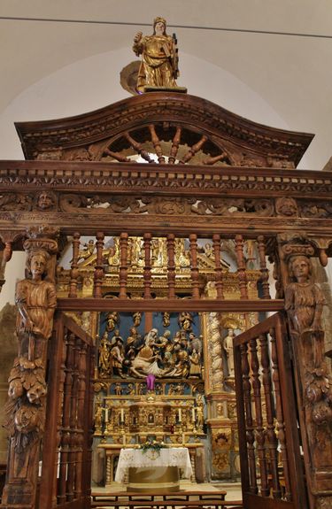 Histoire Chapelle Sainte Roseline - Les Arcs sur Argens Chapelle Sainte Roseline La clôture du chœur