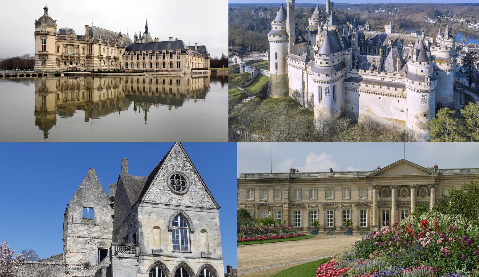 Les châteaux à visiter dans l'Oise Audioguide Historique