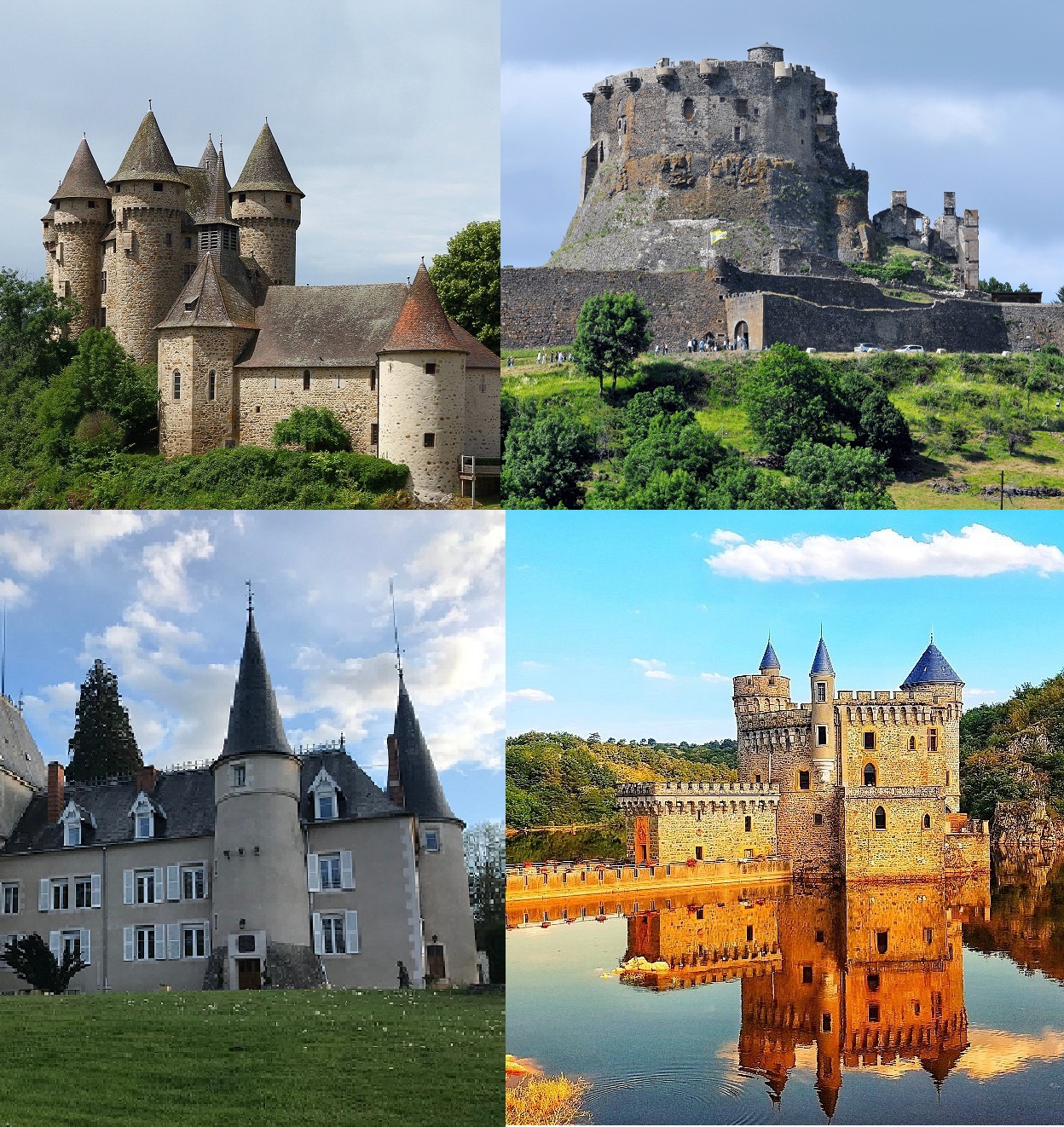 Les châteaux en Auvergne-Rhône-Alpes