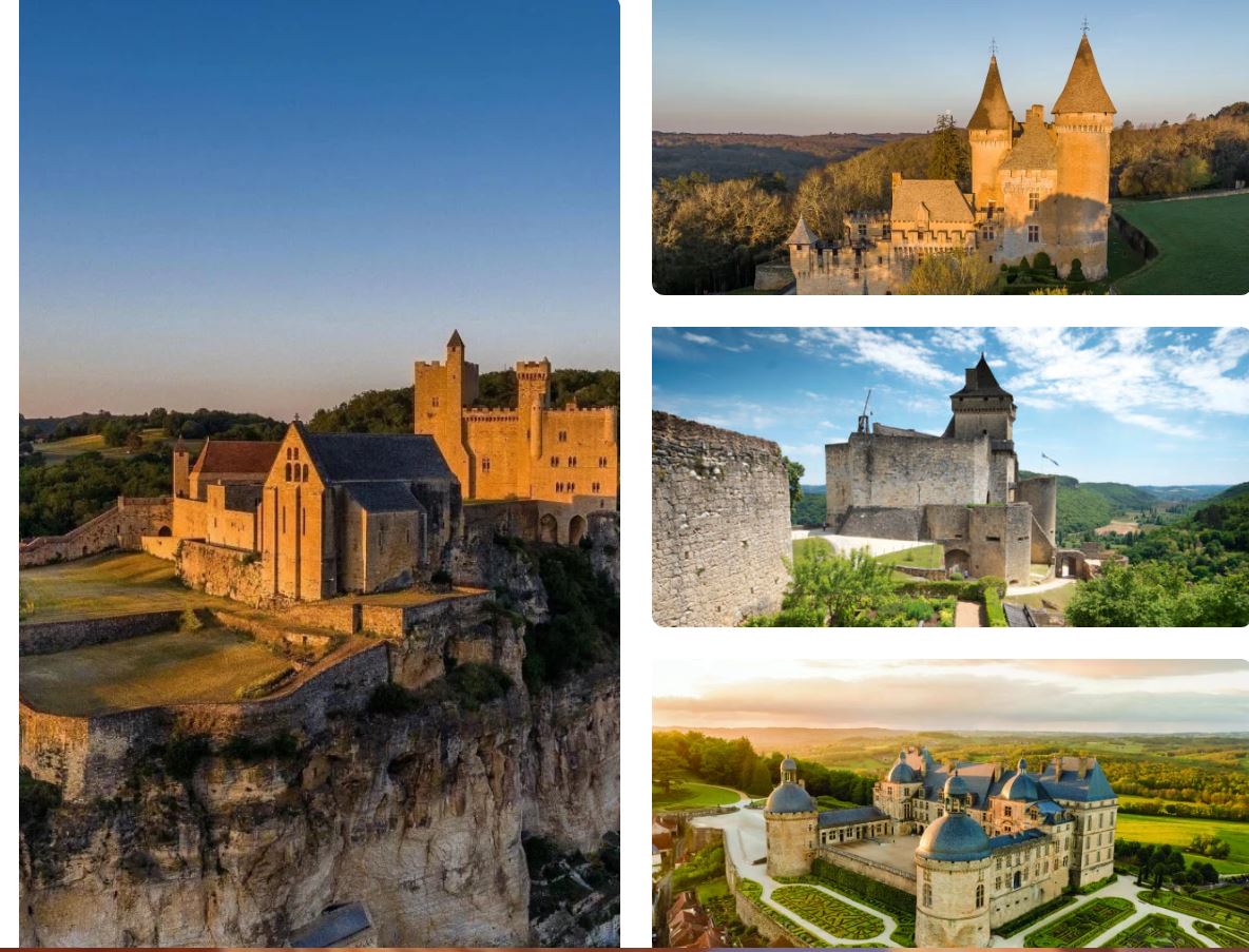 Les châteaux de Dordogne