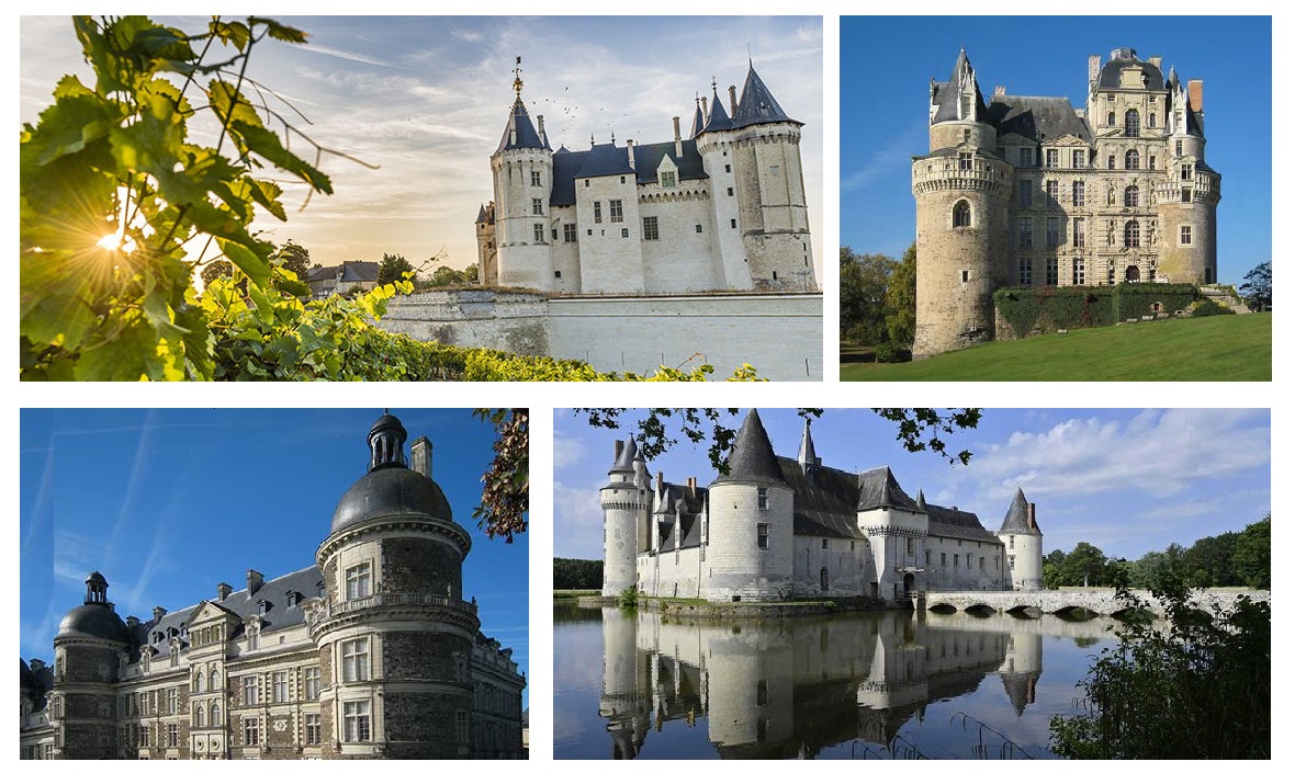 Les château du Maine-et-Loire