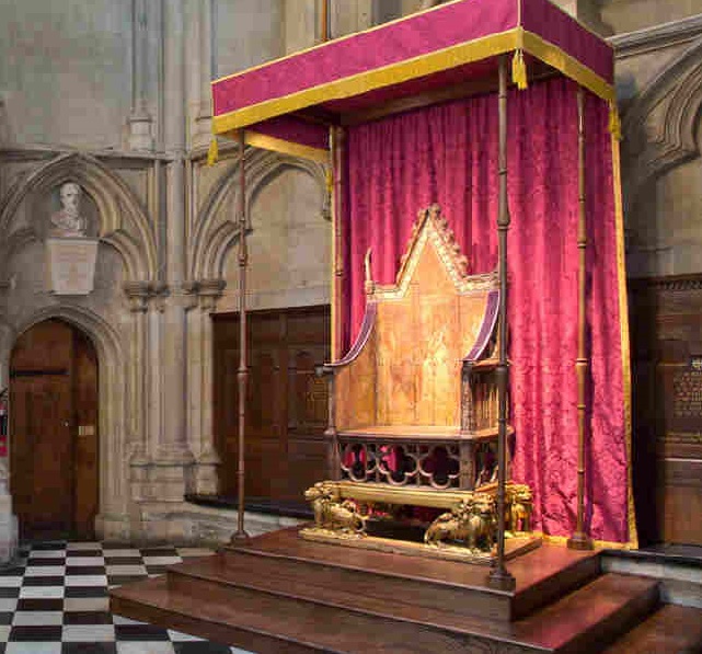 Chaise du couronnement Audioguide Histoire