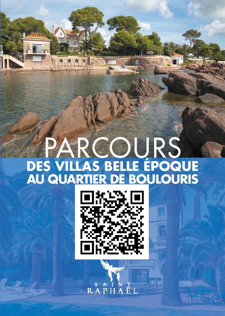  Affiche parcours Villas Belle epoque Boulouris